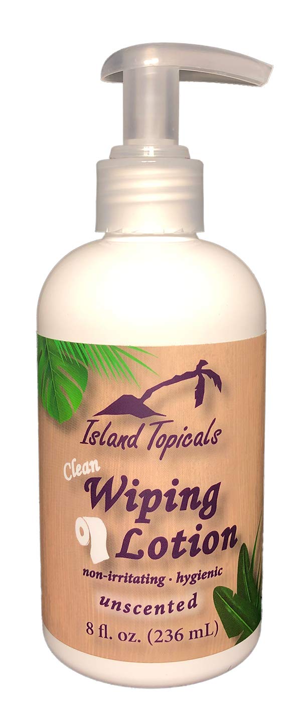 Island Topicals Wiping Lotion | Experience Clean | The Cleaner Way to use Toilet Paper